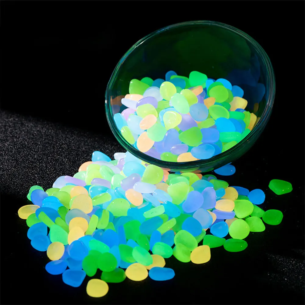 100Pcs Pebbles Glow In The Dar - Aquarium Fish Gallery recensie en prijs