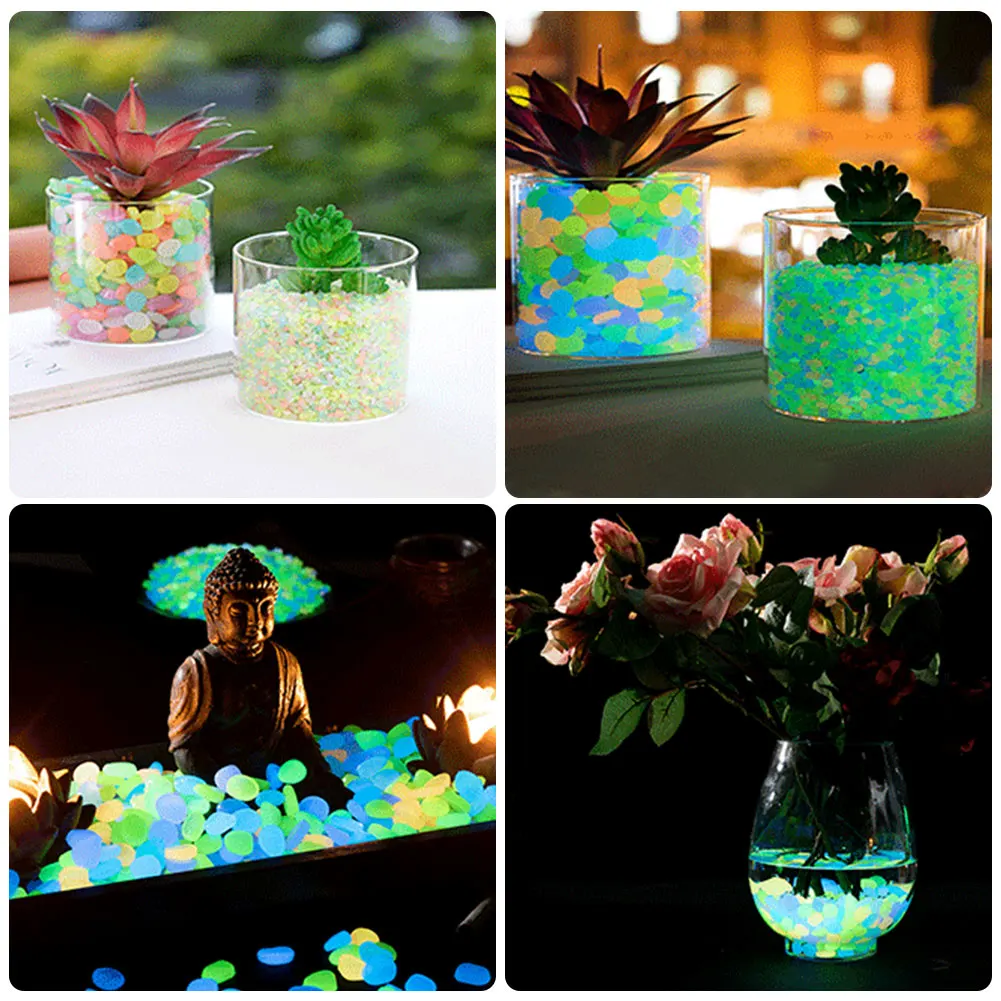 100Pcs Pebbles Glow In The Dar - Aquarium Fish Gallery recensie en prijs