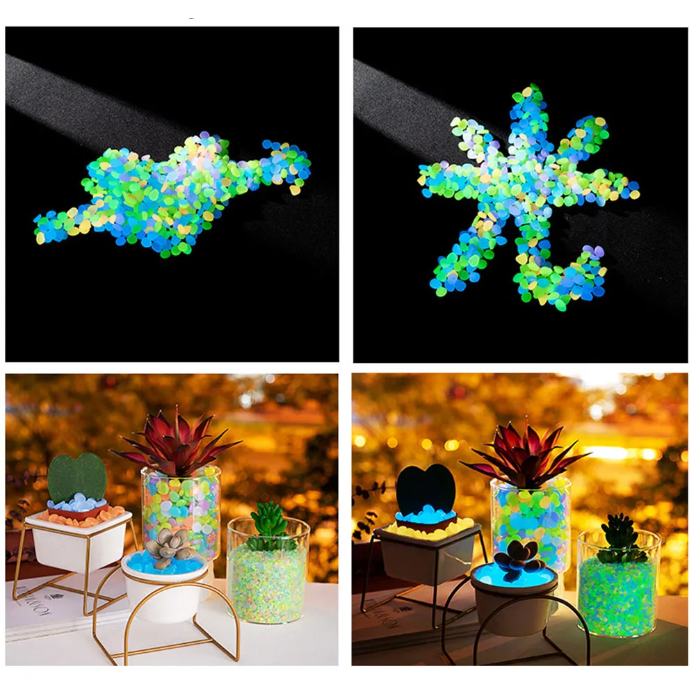 100Pcs Pebbles Glow In The Dar - Aquarium Fish Gallery recensie en prijs