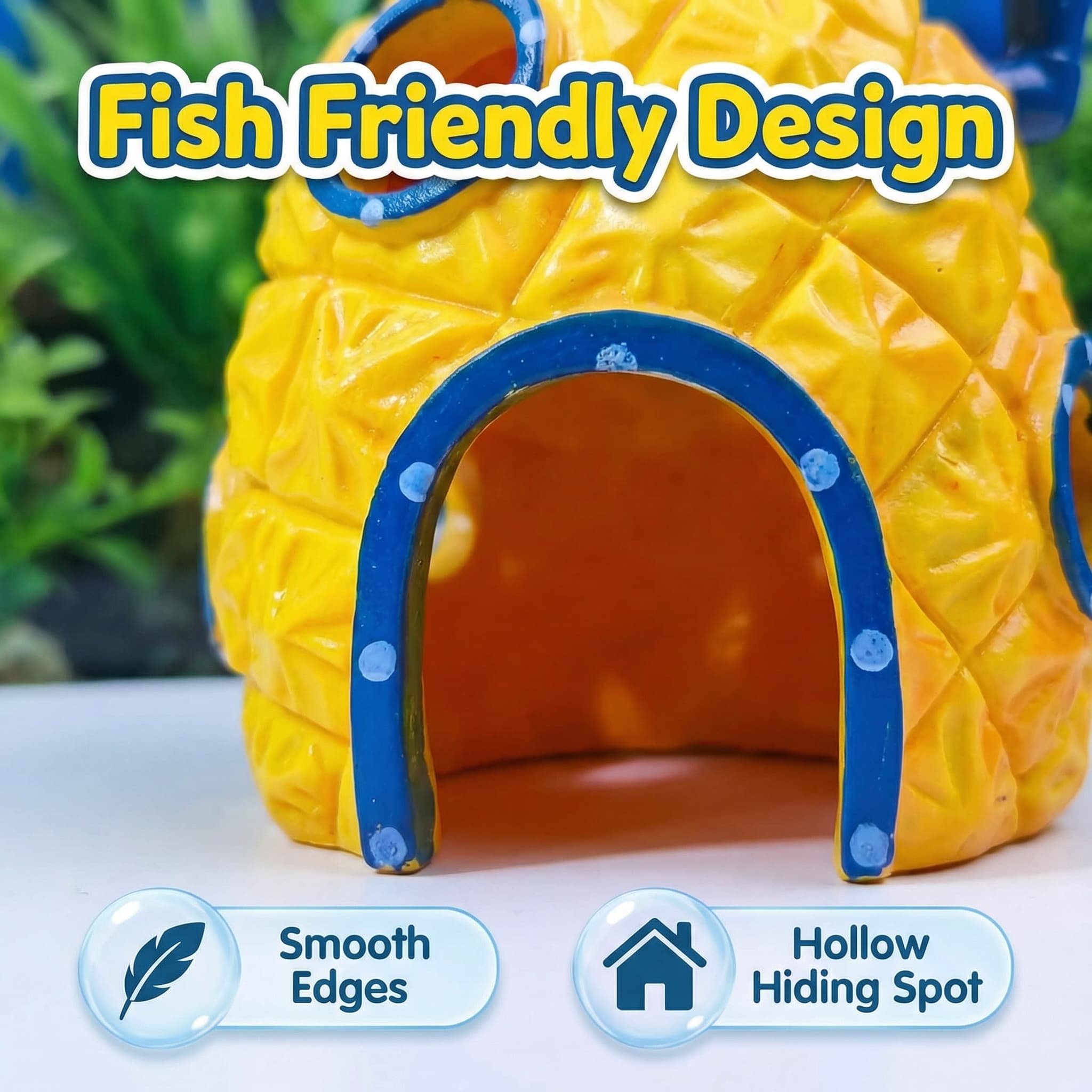 Pineapple House Aquarium Decor - Aquarium Fish Hide recensie en prijs