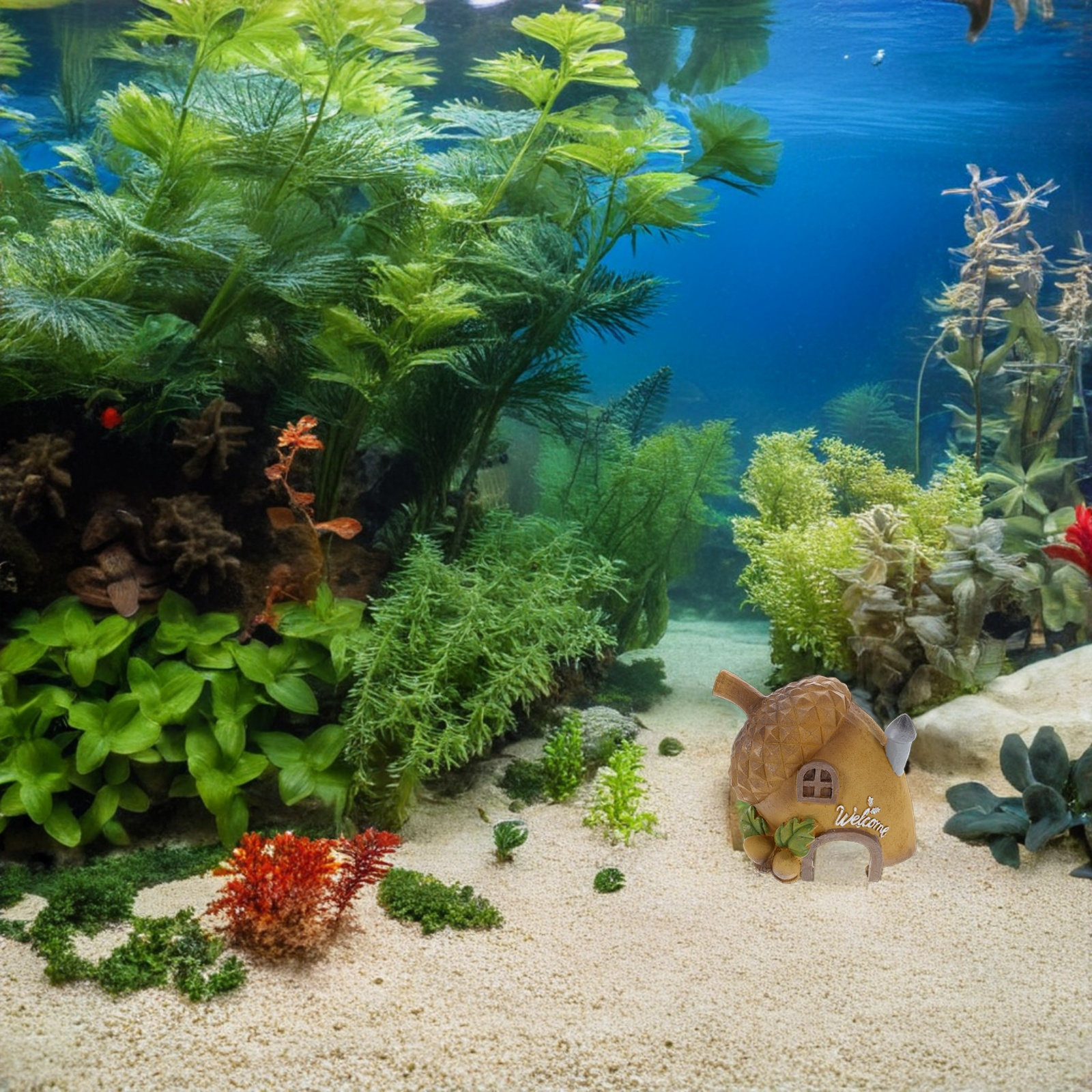 Fish Tank Cave Resin Aquarium  - Aquarium Fish Hiding Spot recensie en prijs