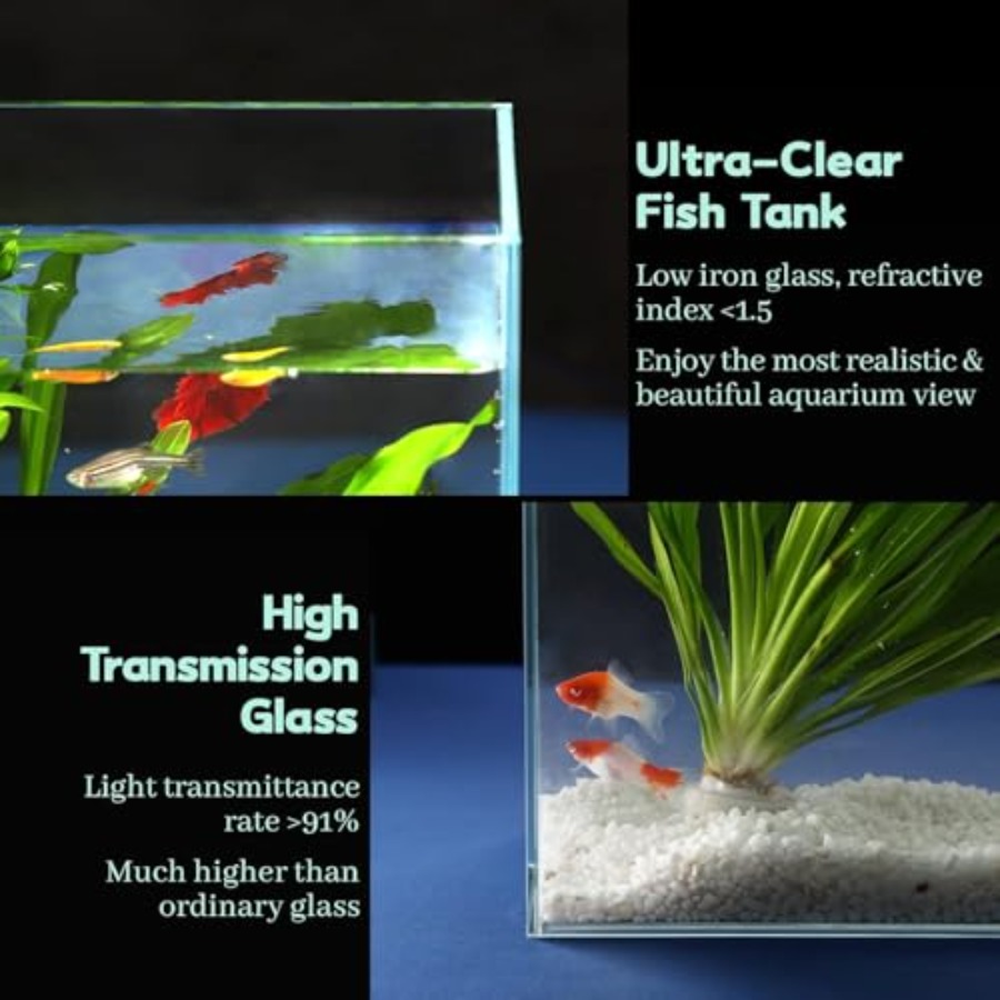 6.5 Gallon Ultra Clear Glass F - Aquarium Fish Goldfish recensie en prijs