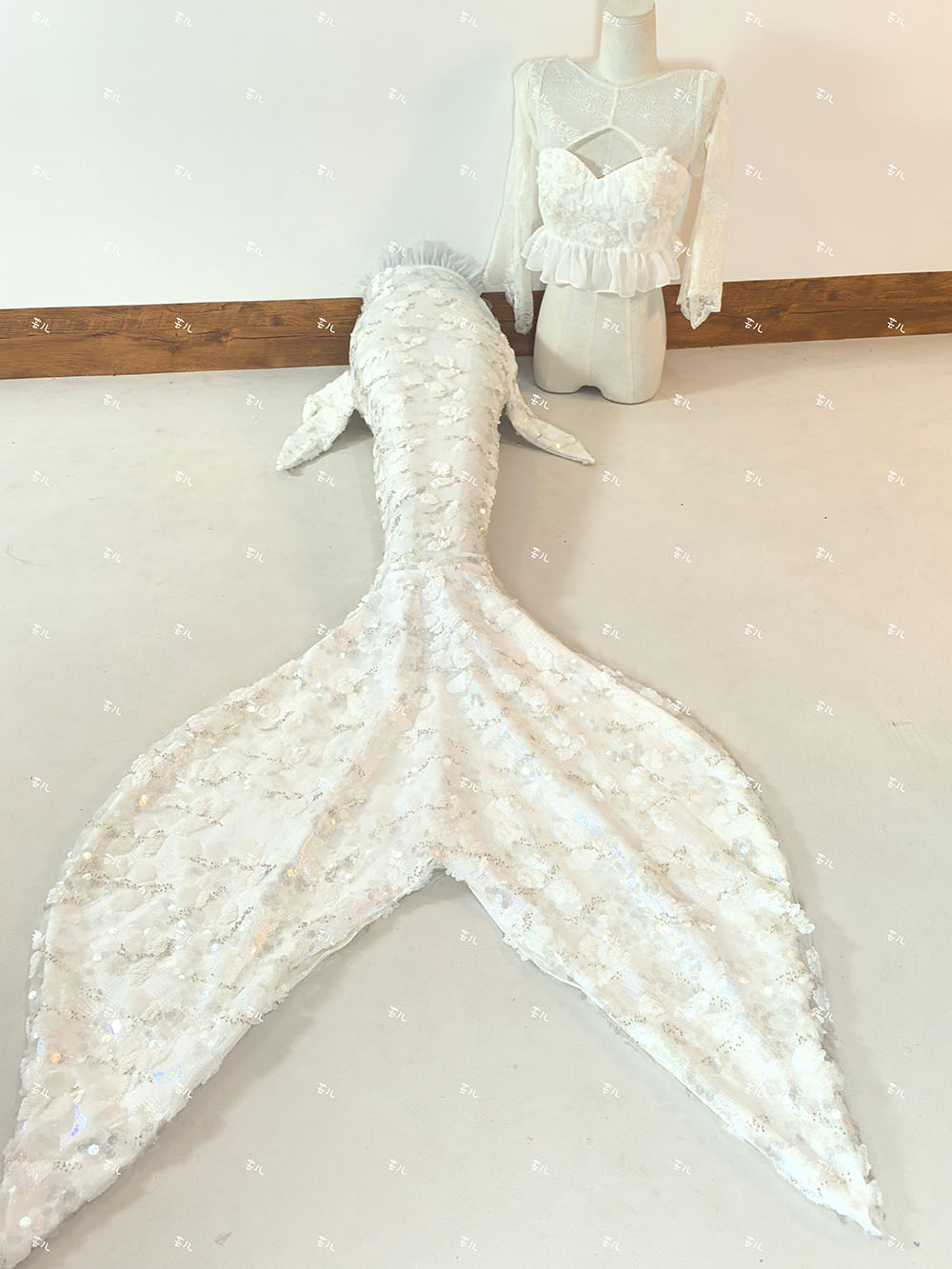 New Sequined Mermaid Big Tail  - Aquarium Fish Goldfish recensie en prijs