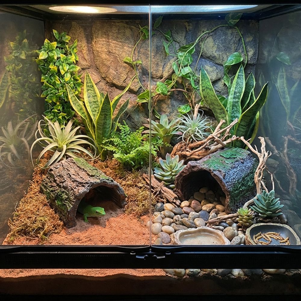 Simulation Reptile Hideout Hol - Aquarium Fish Hide recensie en prijs