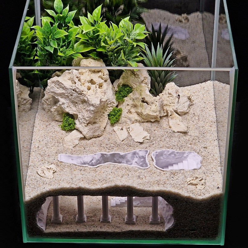 Fish Tank Cave Aquascaping,Art - Aquarium Fish Hide recensie en prijs