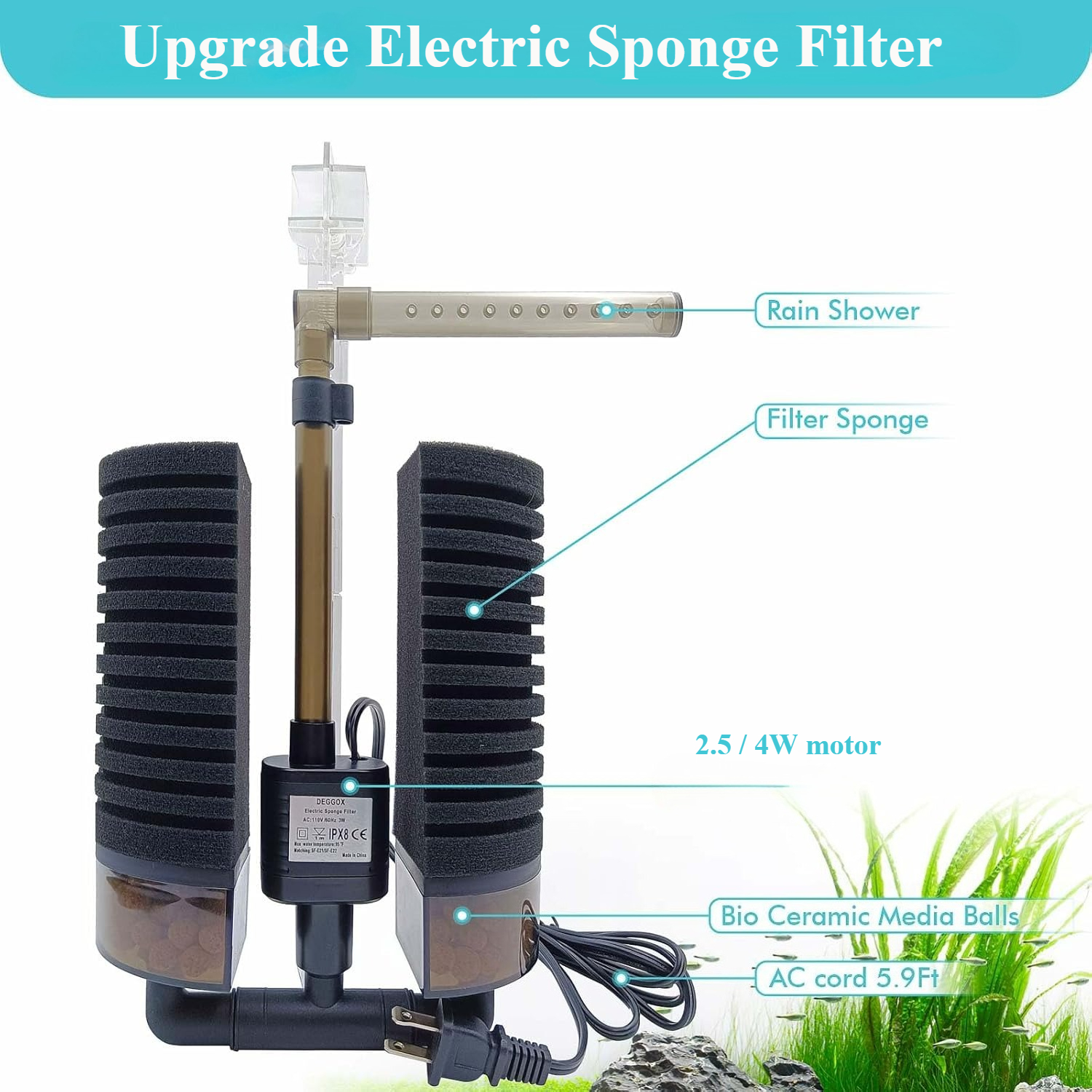 3-IN-1 Clip on Electric Power  - Aquarium Fish Electric recensie en prijs