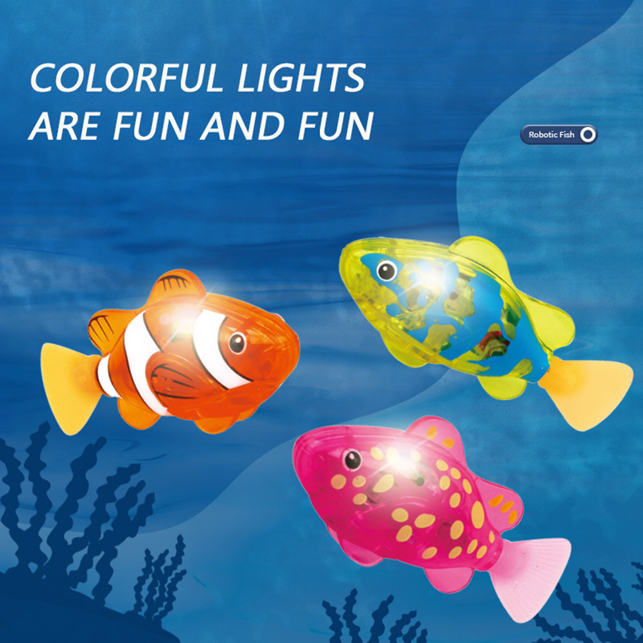 Baby Bath Light-Up Sensor Elec - Aquarium Fish Electric recensie en prijs