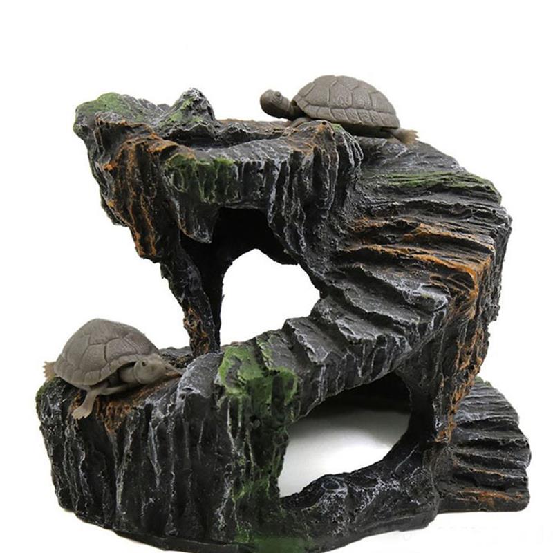 Resin Turtle Basking Platform  - Aquarium Decoration Rock recensie en prijs